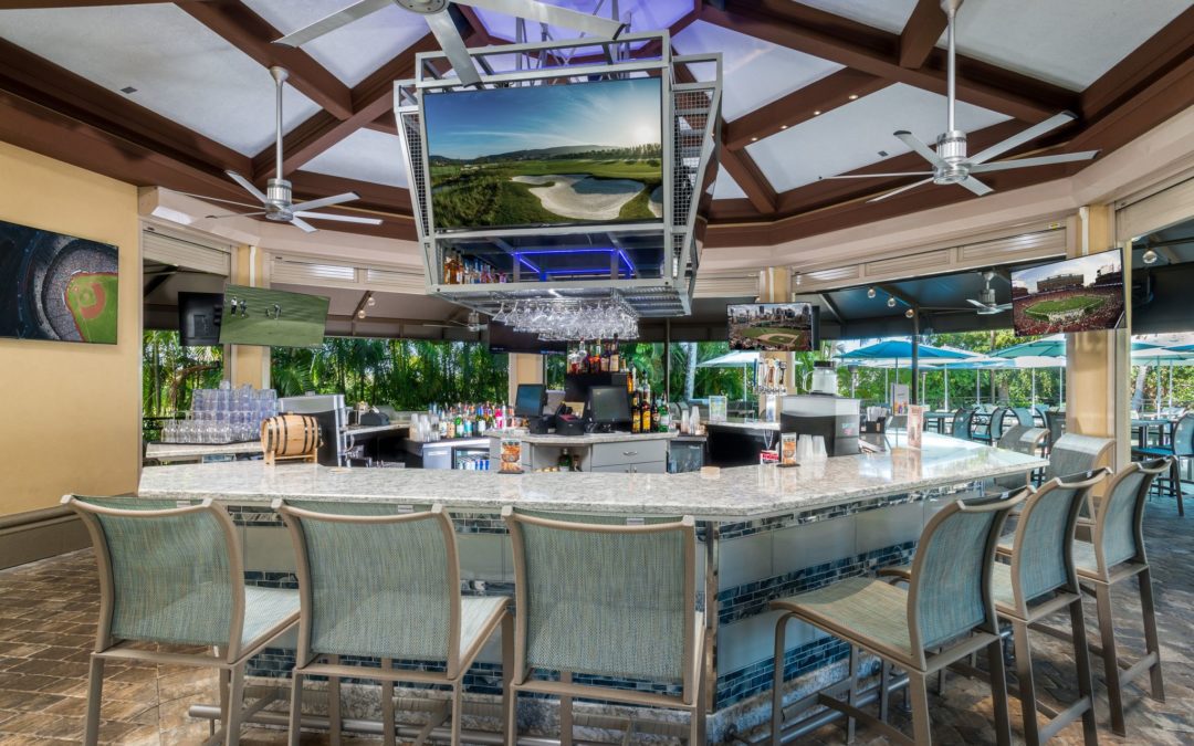 Lely Players Club Outdoor Kitchen and Bar