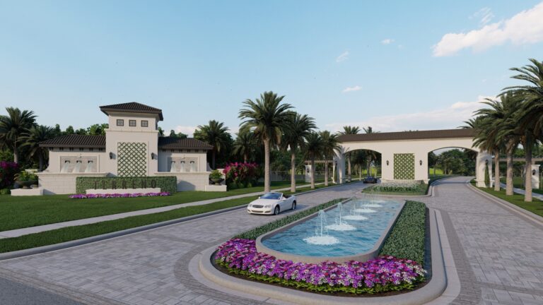 Heatherwood Construction Company builds new entrance amenities for Terreno