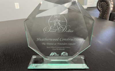 Heatherwood Construction Company wins prestigious Collier Building Industry Association Sand Dollar award